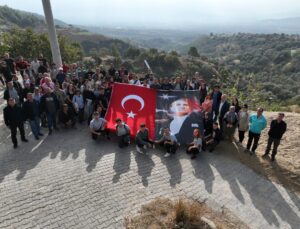 Gazi Mustafa Kemal Atatürk Doğa Yürüyüşünde anıldı.