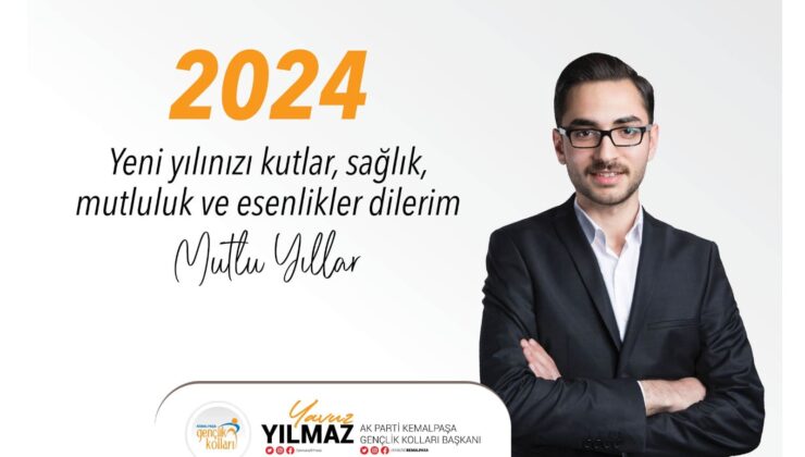 Yavuz Yılmaz, yeni yıl mesajı yayımladı.