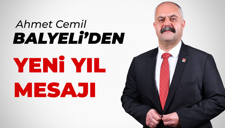 BALYELİ’DEN YENİ YIL MESAJI