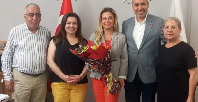 CHP KONAK’TAN TGC İZMİR ŞUBESİNİ ZİYARET