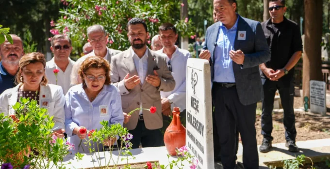 Neşe Gülersoy ve Mete Erdem Mezarları Başında Anıldı