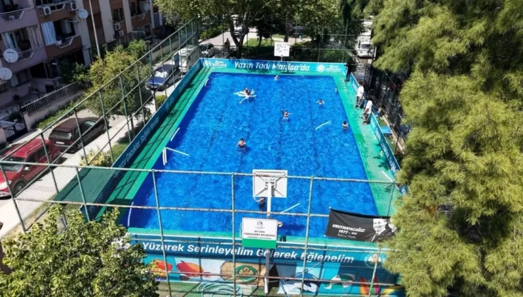 6 Binden Fazla Öğrenci Yazı Havuzlarda Geçirdi