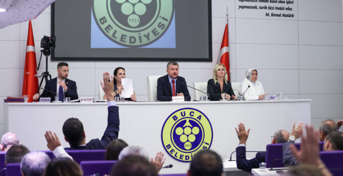 Buca meclisinde gazze için ortak duruş
