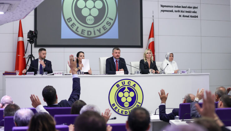Buca meclisinde gazze için ortak duruş