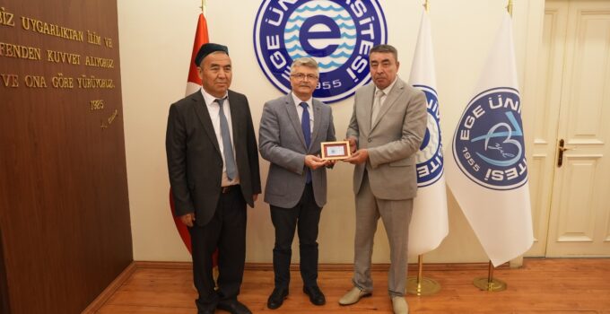 Ege Üniversitesi ve Namangan Devlet Üniversitesi arasındaki uluslararası kültürel iş birliği güçleniyor