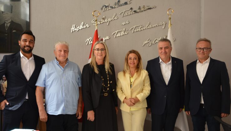 AK PARTİ İZMİR MİLLETVEKİLİ CEYDA BÖLÜNMEZ ÇANKIRI’DAN İGC VE 9 EYLÜL GAZETESİ’NE ZİYARET