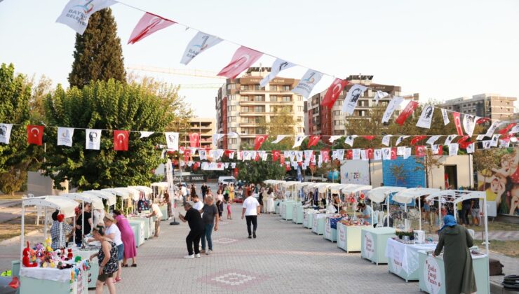 Bayraklı’nın üreten kadınlarına özel sergi