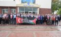 Ege Üniversitesinde, Gazze soykırımı bir kez daha protesto edildi